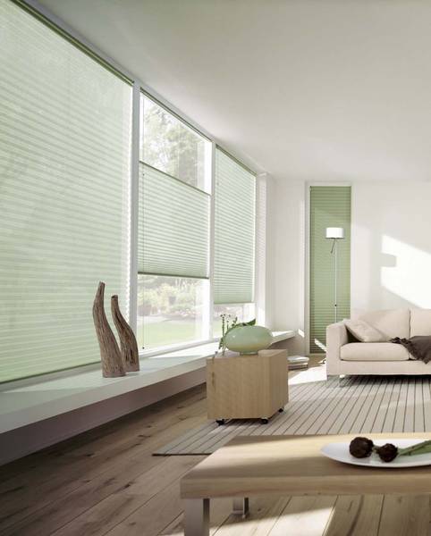 Плиссе стандартных форм