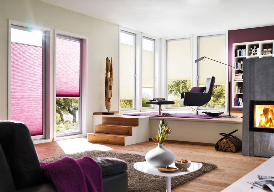 Плиссе стандартных форм