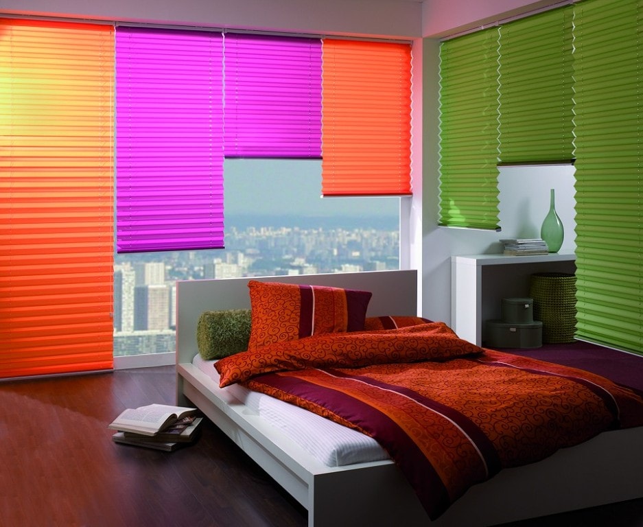 Плиссе стандартных форм