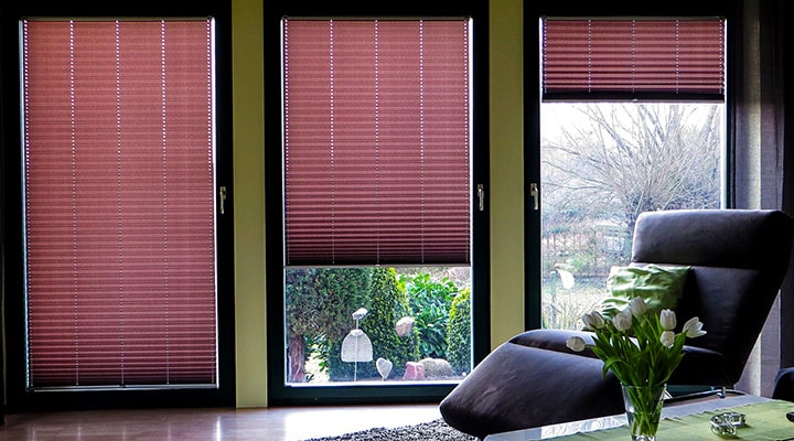 Плиссе стандартных форм