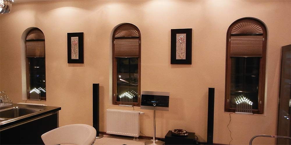 Плиссе сложных форм