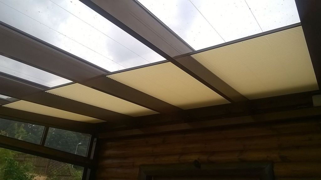 Потолочные плиссе