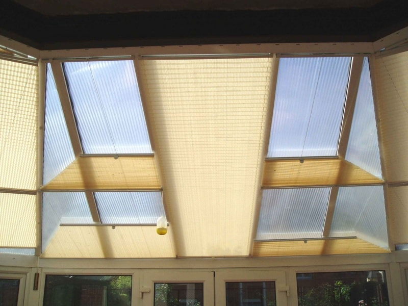 Потолочные плиссе