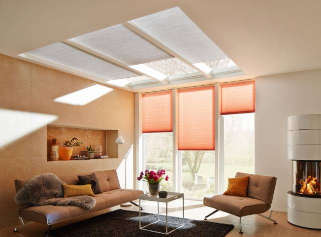 Потолочные плиссе