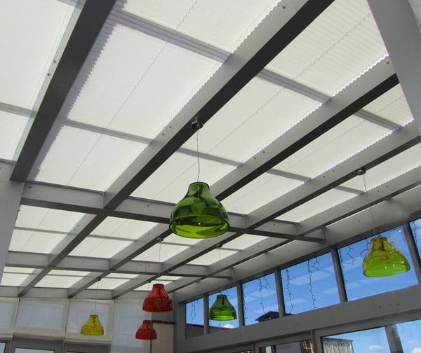 Потолочные плиссе