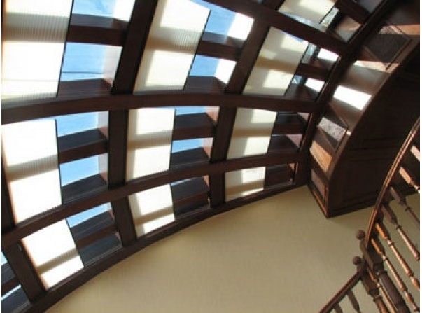 Потолочные плиссе