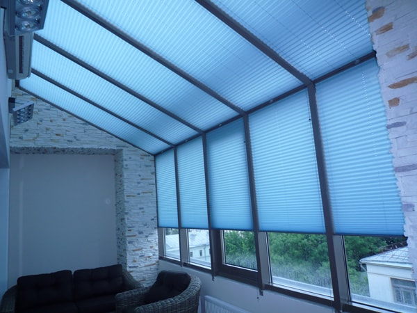 Потолочные плиссе