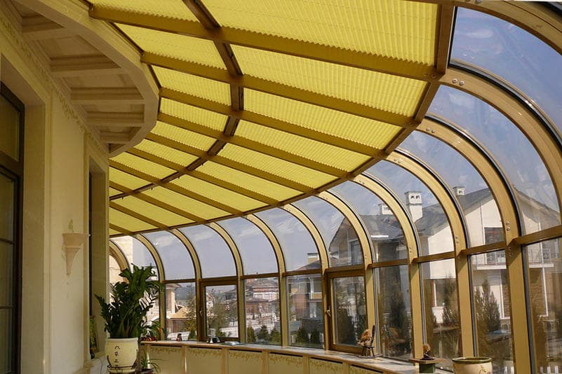 Потолочные плиссе