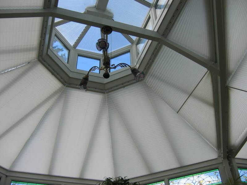 Потолочные плиссе