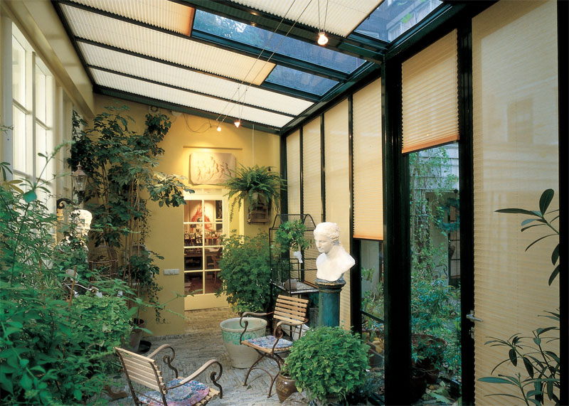 Потолочные плиссе